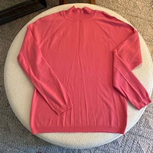 Pink Turtleneck